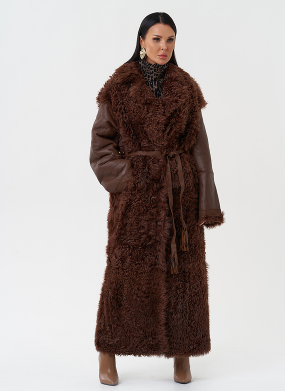 Двухсторонняя натуральная дубленка