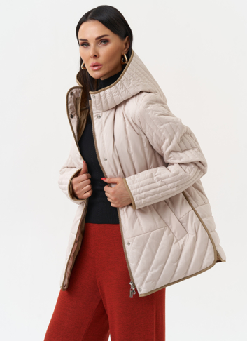 Женская утепленная куртка с капюшоном