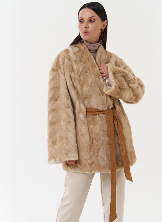 Женская шуба из скандинавской норки