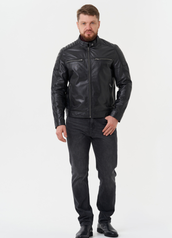 "Мото" куртка из натуральной кожи "Мото" куртка из натуральной кожи