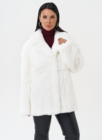 Шуба из меха кролика Шуба из меха кролика