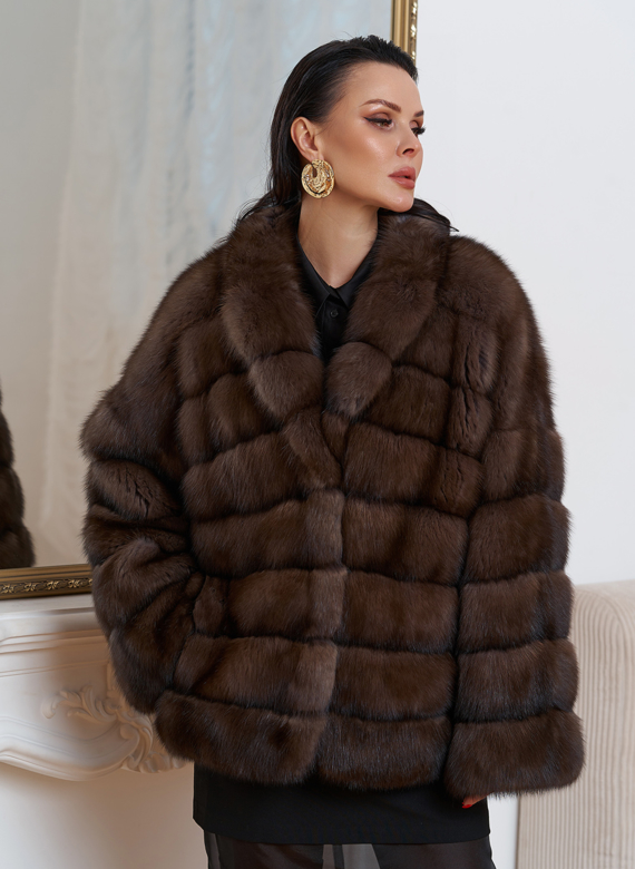 Куртка из баргузинского соболя