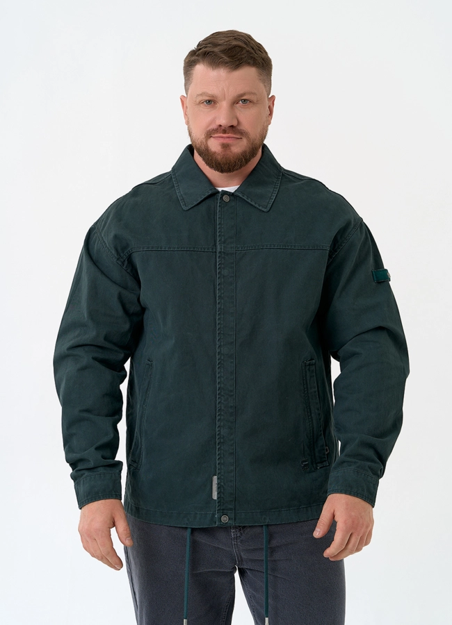 Мужская джинсовая куртка модель № 27356 универмаг малина