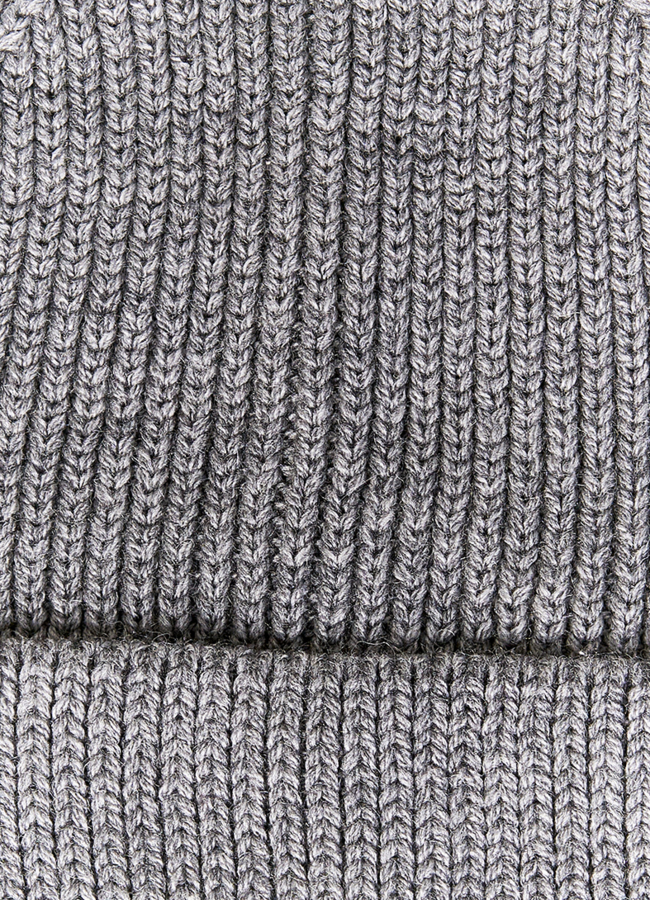 Шапка мужская серого цвета модель № MMH10976 в рассрочку