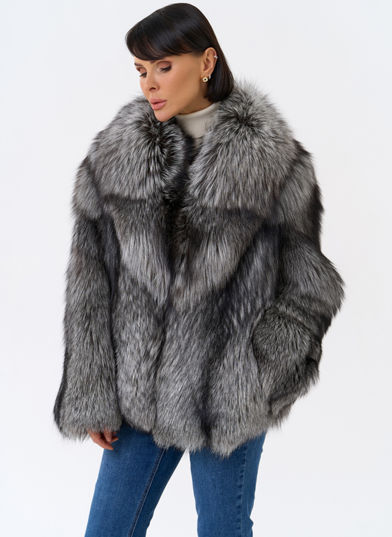 Шуба из лисы