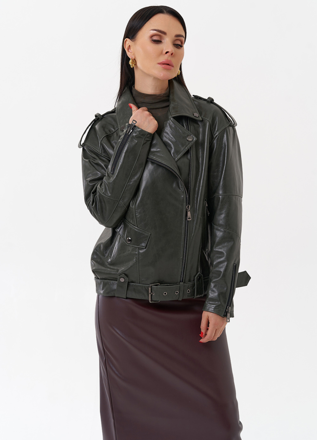 Косуха зеленая женская модель № 77877 универмаг малина